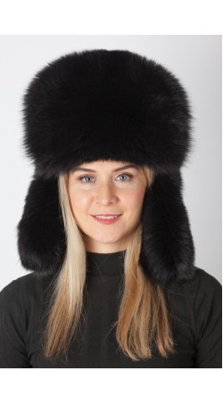 Colbacco in volpe nera – stile russo